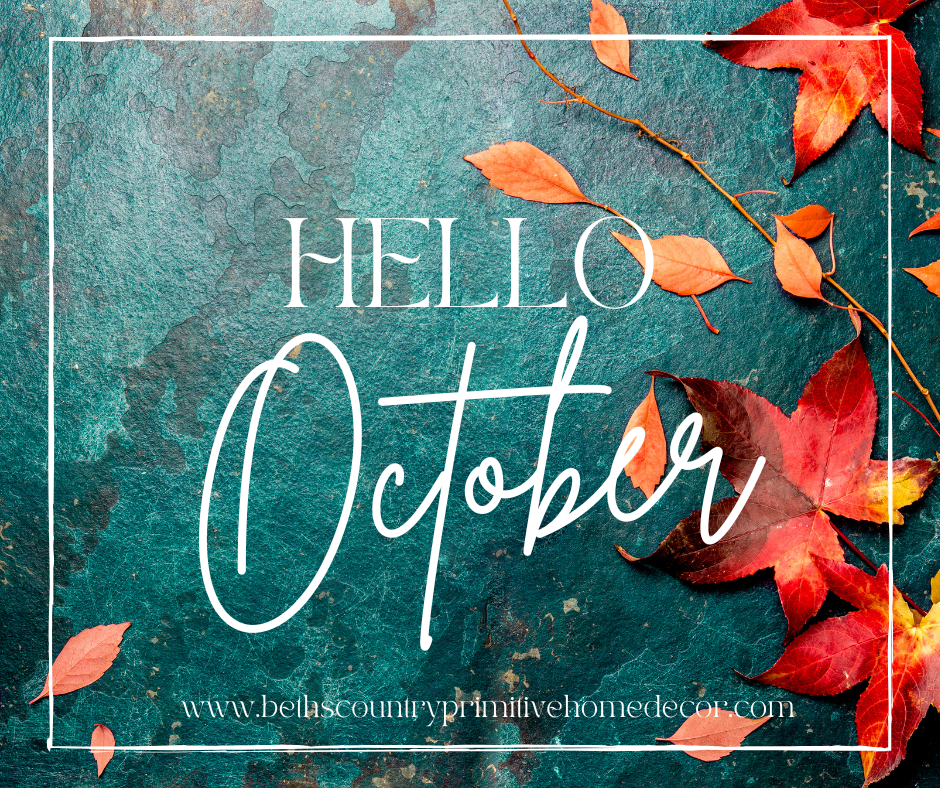 Hello October!