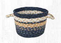 Light & Dark Blue/Mustard Utility Basket Collection UB-079