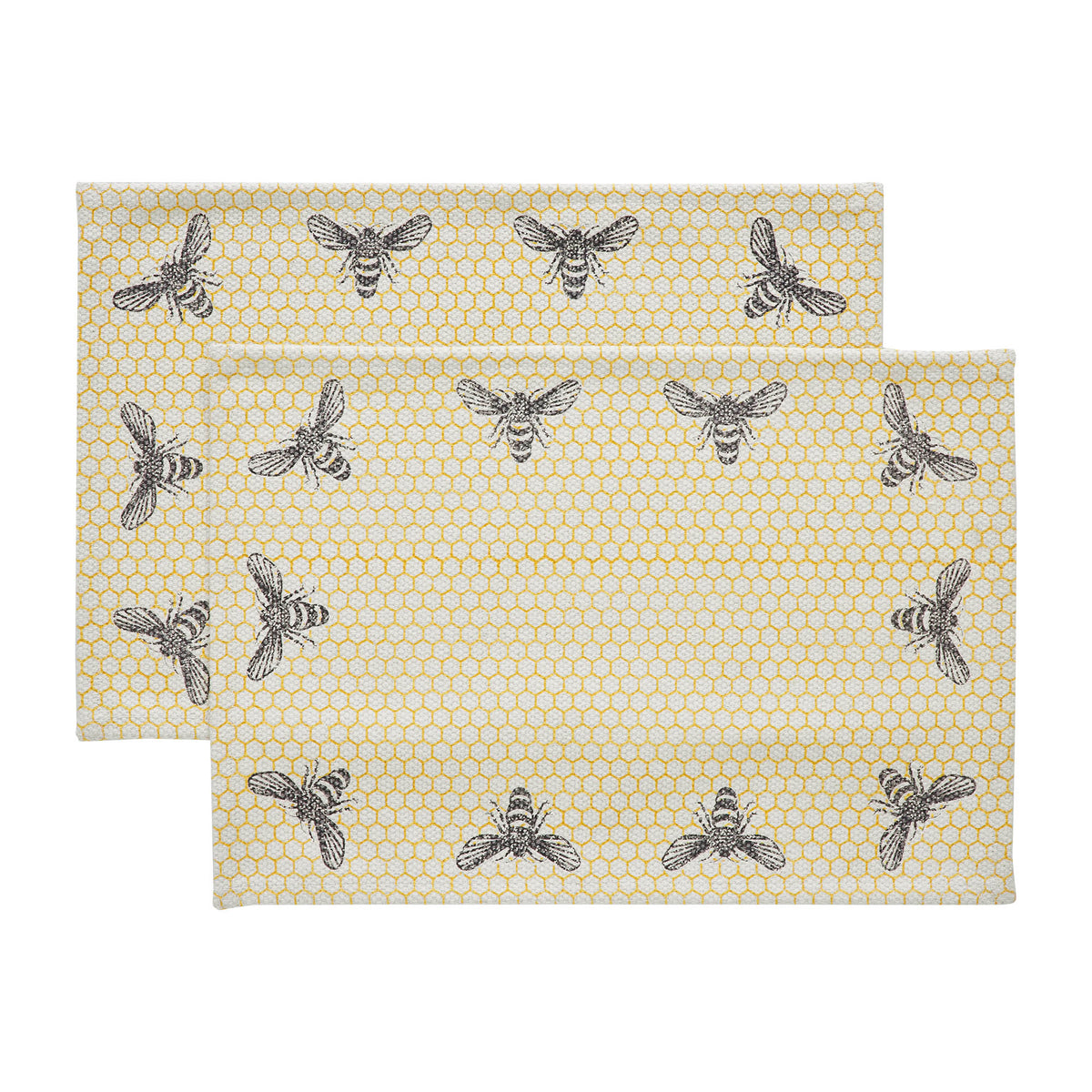 Buzzy Bees Placemat Set of 2 13x19