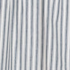 Sawyer Mill Blue Ticking Stripe Blackout Panel 84x40