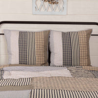 VHC Brands Ashmont Quilted Euro Shams