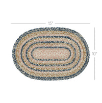 Kaila Jute Oval Placemat 10x15