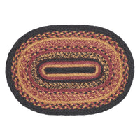Heritage Farms Jute Oval Placemat 10x15