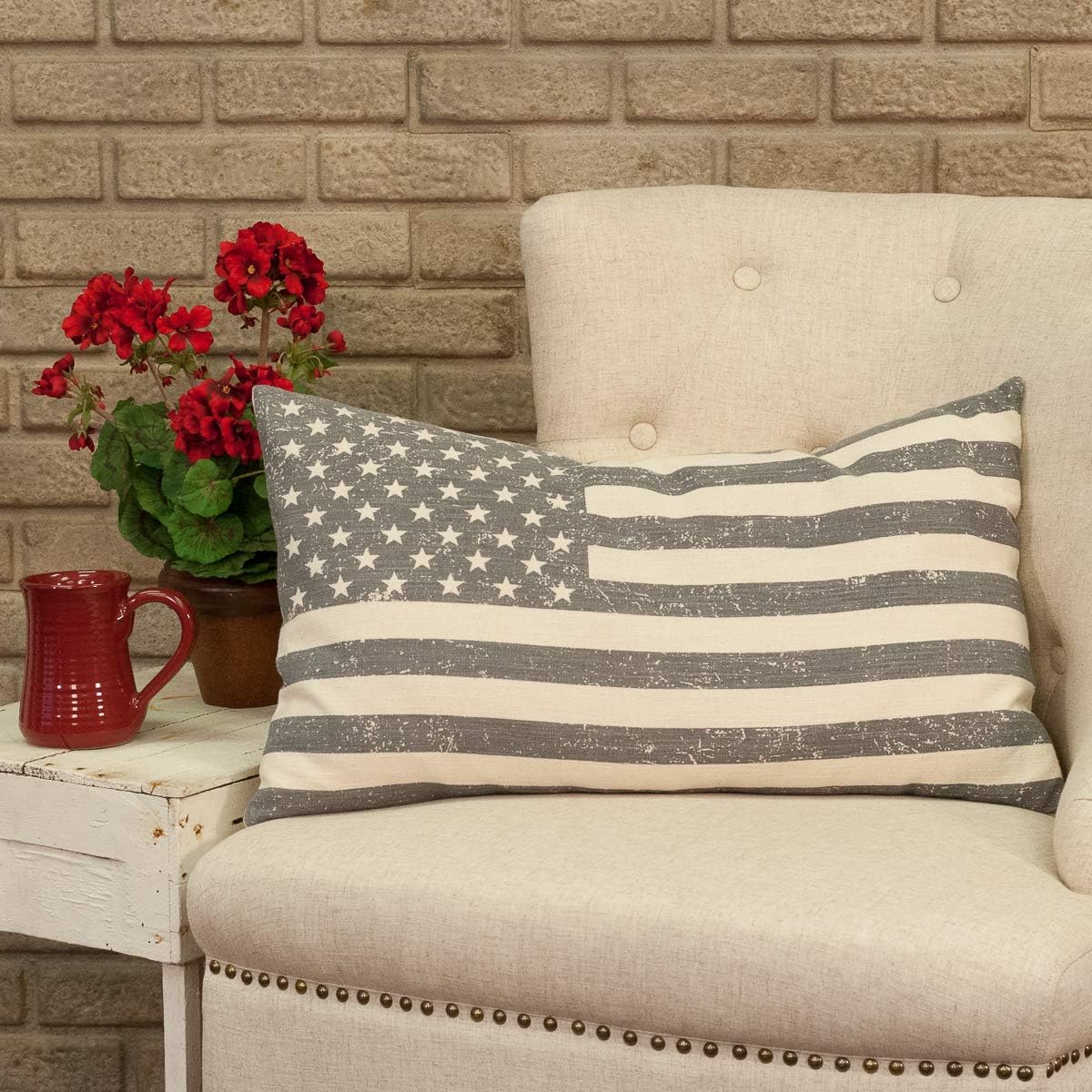 Stenciled Flag