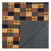 Patriotic Patch Luxury King Quilt 120Wx105L