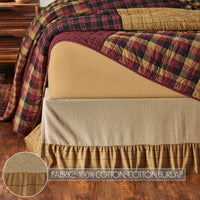 Connell Ruffled King Bed Skirt 78x80x16