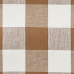 WICKLOW BACKED PLACEMAT-BROWN AND CREAM