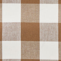 WICKLOW TABLE RUNNER BACKED 36" L-BROWN AND CREAM