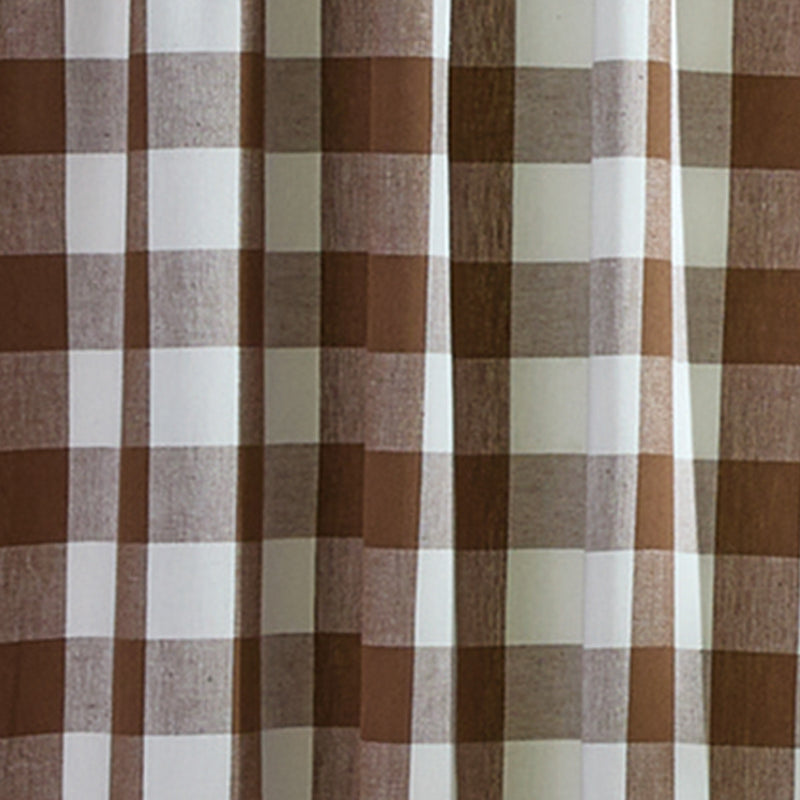 WICKLOW PANEL PAIR 63" L-BROWN AND CREAM
