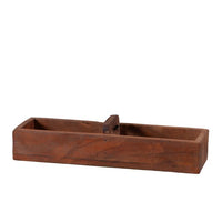 15-Inch Vintage Wooden Brickmold with Handle