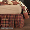 Abilene Star Twin Bed Skirt 39x76x16