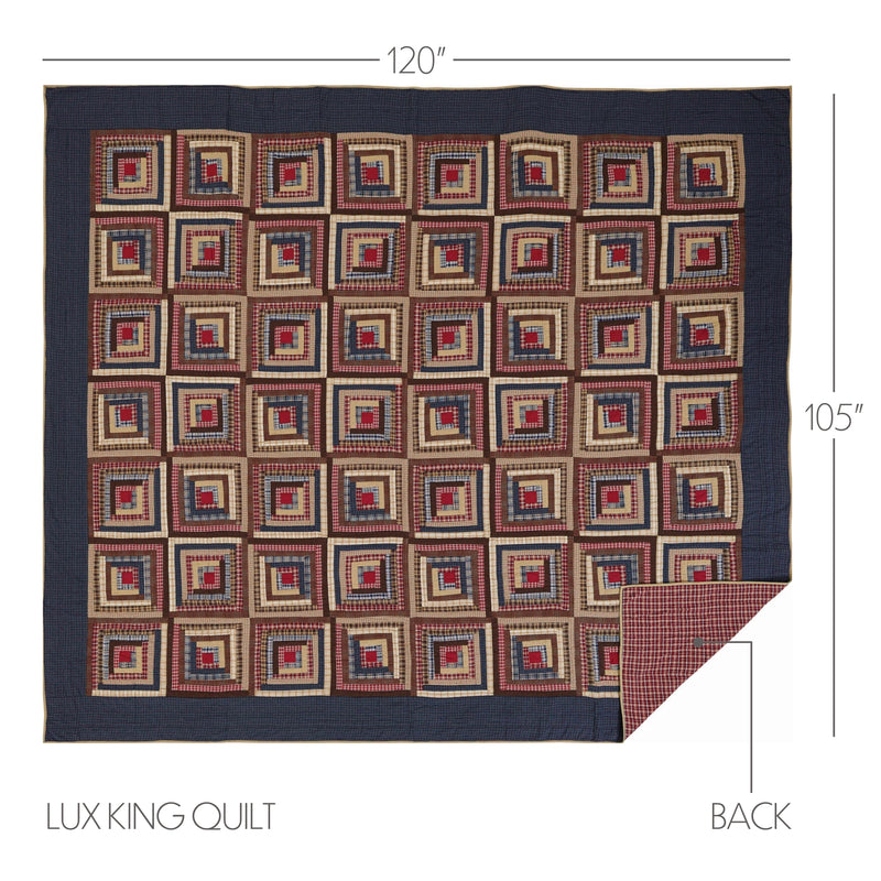 Braxton Luxury King Quilt 120Wx105L  **BACKORDERED UNTIL JANUARY 2025**