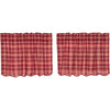 Braxton Scalloped Tier Set of 2 L24xW36