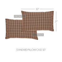 Dawson Star Standard Pillow Case Set of 2 21x30