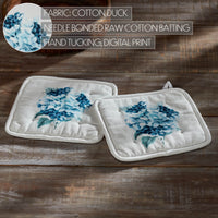 Finders Keepers Hydrangea Pot Holder Set of 2 8x8