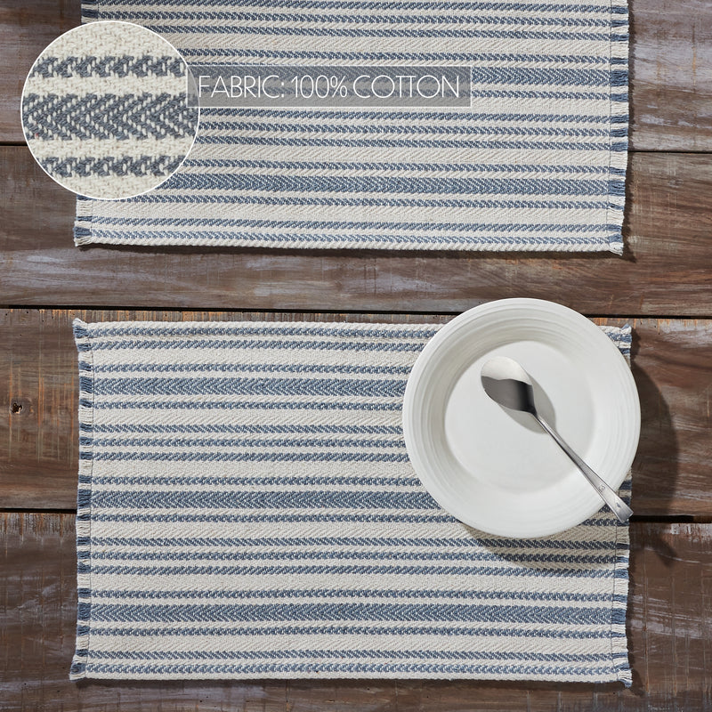 Finders Keepers Chevron Placemat Set of 2 13x19