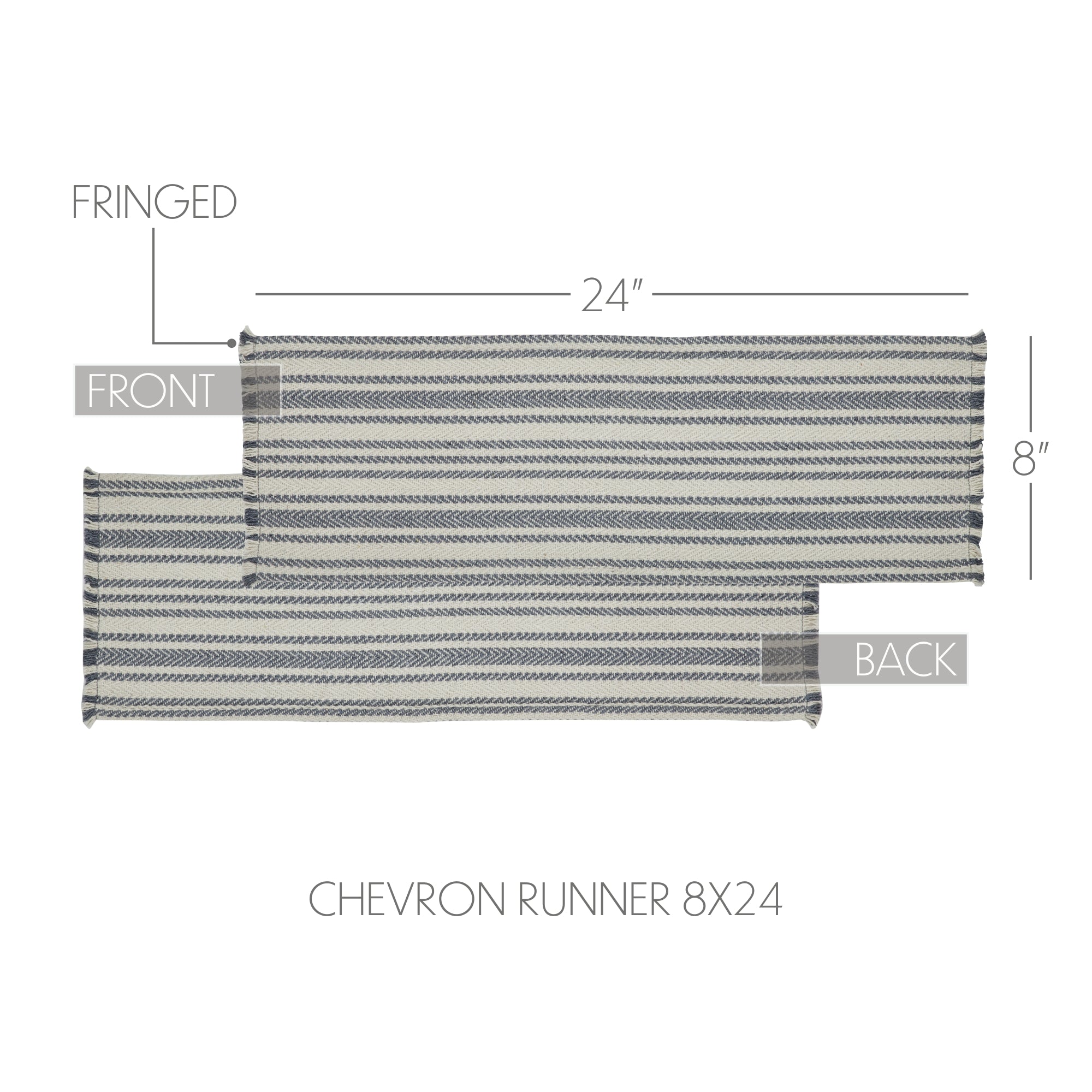 Finders Keepers Chevron Runner 8x24