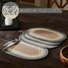 Finders Keepers Oval Placemat Set of 4 10x15 **BACKORDERED UNTIL APRIL 2025**