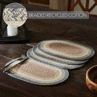 Finders Keepers Oval Placemat Set of 4 10x15 **BACKORDERED UNTIL APRIL 2025**