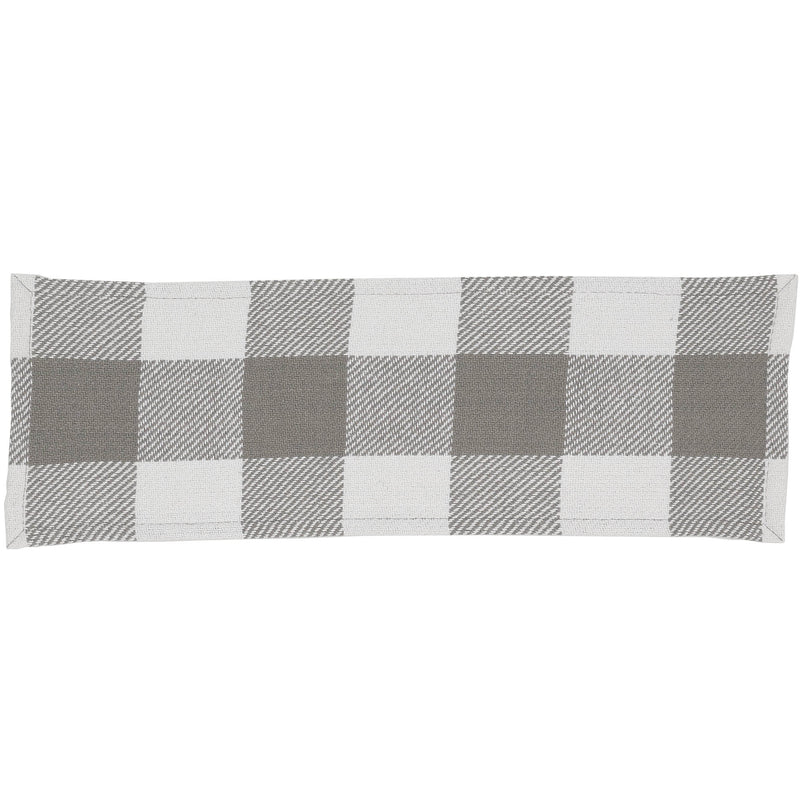 Annie Buffalo Check Grey Runner 8x24