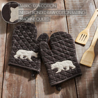 Wyatt Bear Oven Mitt Set of 2