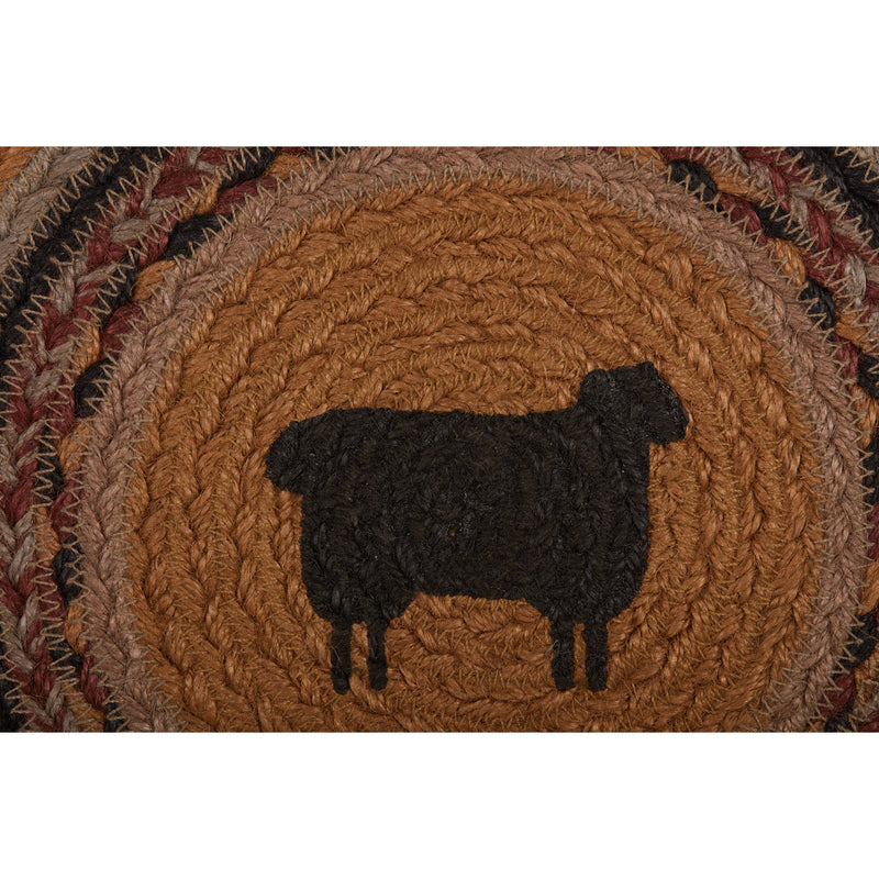 Heritage Farms Sheep Jute Trivet 8 **BACKORDERED UNTIL APRIL 2025**