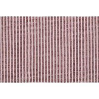 Ashton Burgundy Ribbed Runner 13x72