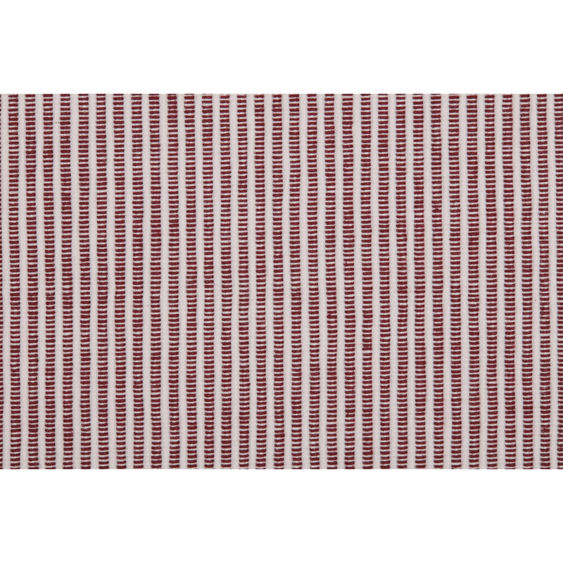 Ashton Burgundy Ribbed Runner 13x72