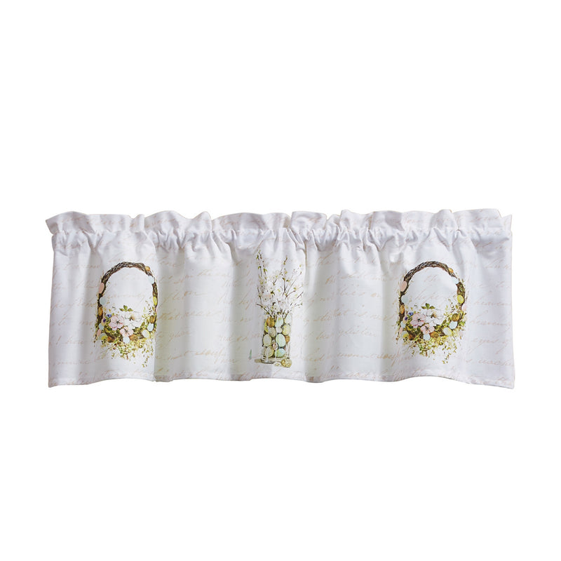 SPRING IN BLOOM VALANCE 60X14"