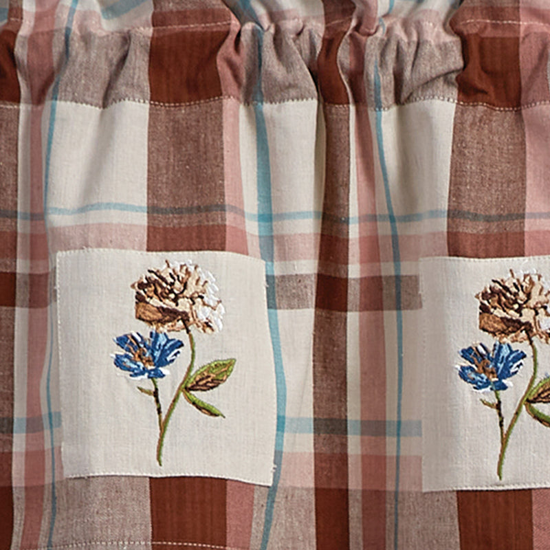 MOUNTBATTEN LINED PATCH VALANCE 60X14"