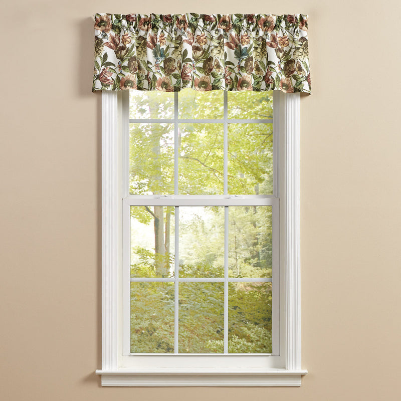 ANTIQUARIAN BLOOMS VALANCE 60X14"