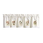 ANTIQUARIAN BLOOMS PATCH VALANCE 60X14"