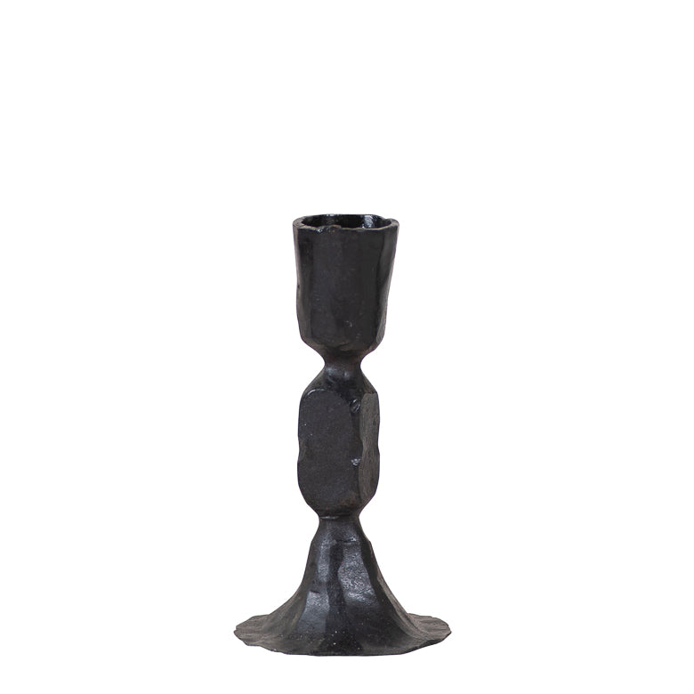 4-Inch Essex Cast Iron Taper Candle Holders - Set of 4 **BACKORDERED UNTIL SEPTEMBER 2025**