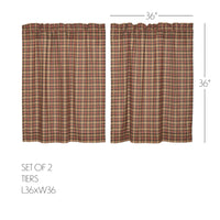 Crosswoods Tier Set of 2 L36xW36 **BACKORDERED UNTIL DECEMBER 2024**