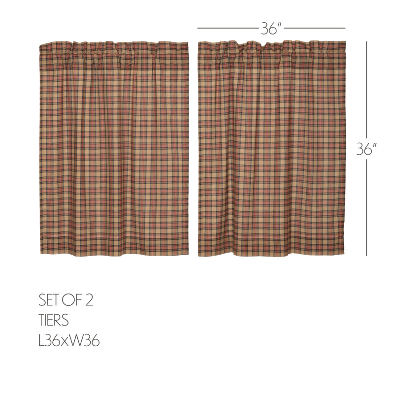 Crosswoods Tier Set of 2 L36xW36 **BACKORDERED UNTIL DECEMBER 2024**