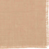 Greetings Jute Burlap Tan Runner 12x48