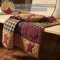 Connell Quilted Lap Throw 30Wx30L