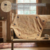 Pip Vinestar Burlap Lap Throw 32Wx32L