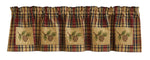 SOUTH RIVER LINED PATCH VALANCE 60X14"