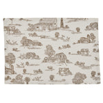 DOWN ON THE FARM TOILE PLACEMAT
