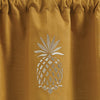 PINEAPPLE LINED VALANCE 60" x 14"
