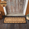 Connell Coir Welcome Rug Rect Stars 17x48