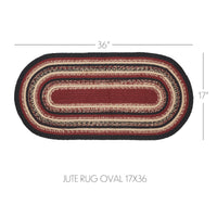 Connell Jute Rug Oval 17x36