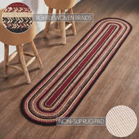 Connell Jute Rug/Runner Oval w/ Pad 22x96