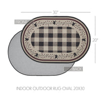 Pip Vinestar Indoor/Outdoor Rug Oval 20x30
