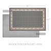 Pip Vinestar Polyester Rug Rect 60x96