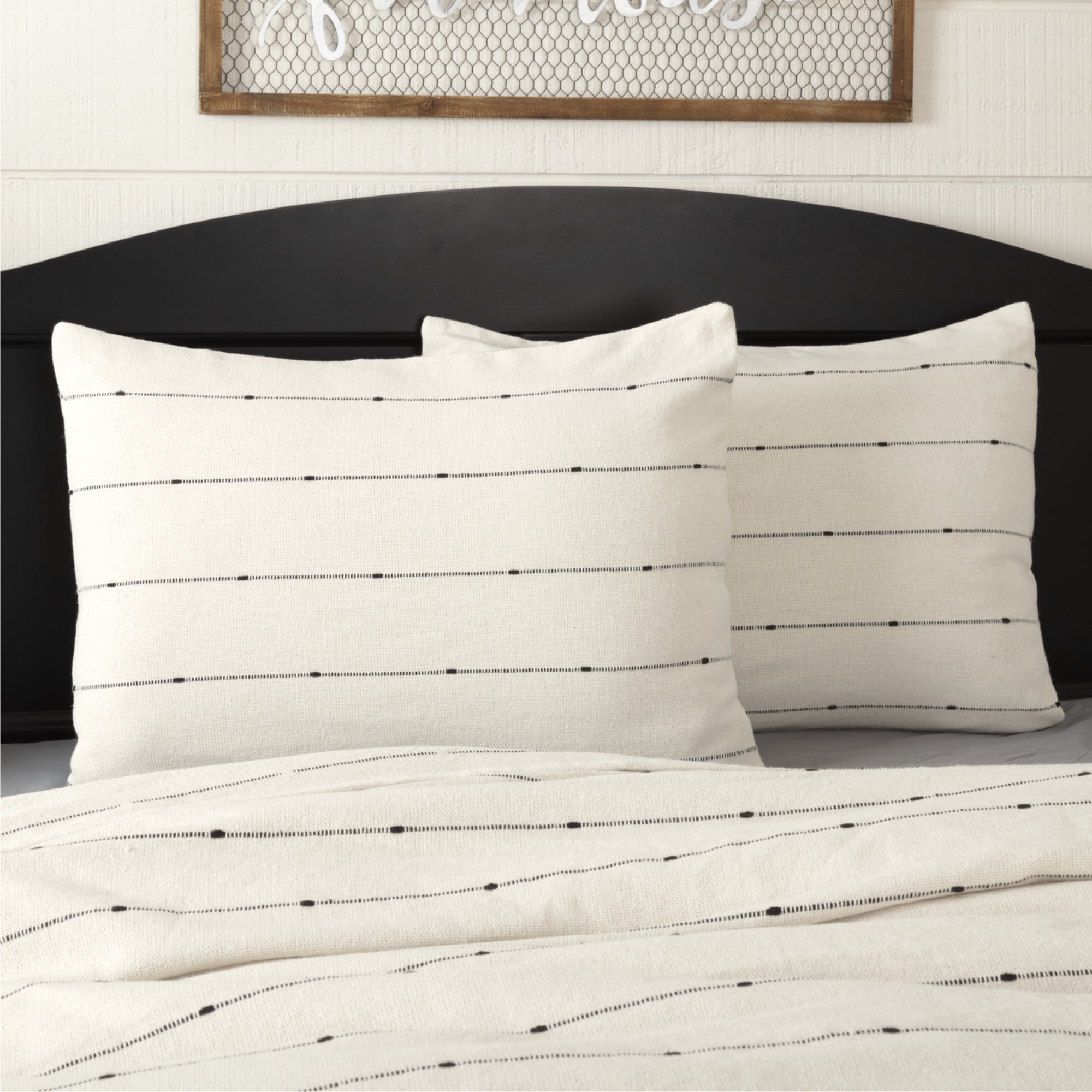 Farmcloth Stripe Standard Sham 27Lx21W