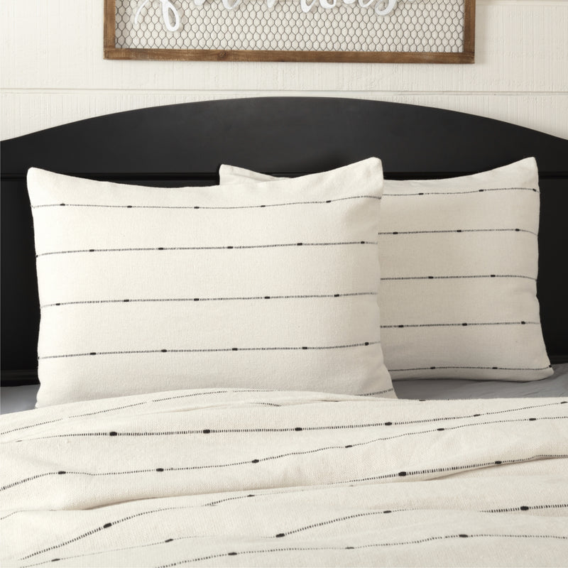 Farmcloth Stripe Standard Sham 27Lx21W