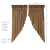 Cedar Ridge Prairie Short Panel Scalloped Set of 2 63x36x18 **BACKORDERED UNTIL DECEMBER 2024**