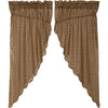 Cedar Ridge Prairie Short Panel Scalloped Set of 2 63x36x18 **BACKORDERED UNTIL DECEMBER 2024**